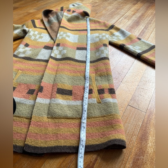 Toad&Co Merino Heartfelt Hoodie Papaya XS - Picture 8 of 10